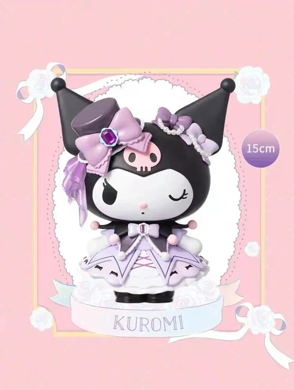 Kuromi (Rose Party Figure Series), Sanrio Characters, Miniso, Pre-Painted